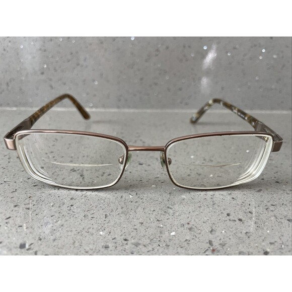 RAY BAN RB8615 1033 TITANIUM H Eyeglasses Frames ONLY 54-18-140 Brown Marble - Picture 1 of 13